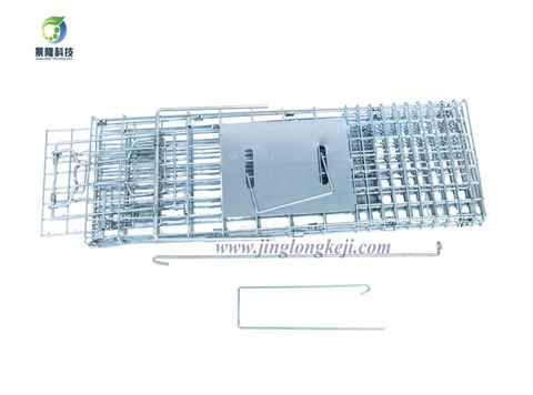 景隆JL-2015折叠捕猫笼 人道救助抓猫器诱捕笼